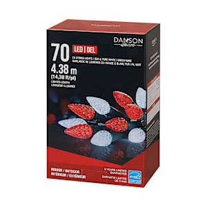70 C6 LED Lights Set Red &amp