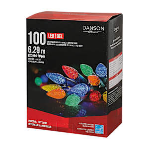 100 C6 LED Lights Set Multicolour