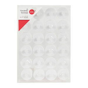 Pre-Lit Candles Pkg/24