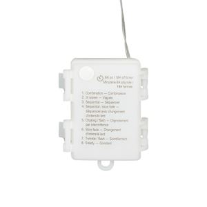 Jeu de 100 lumières DEL Blanc pur