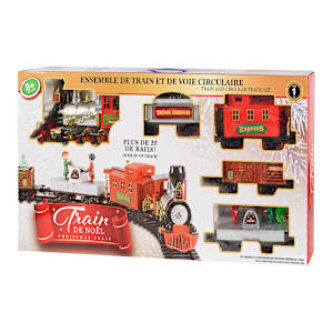 Ensemble de train de Noël