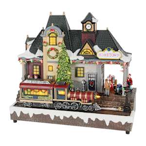 Illuminated Musical Christmas Train