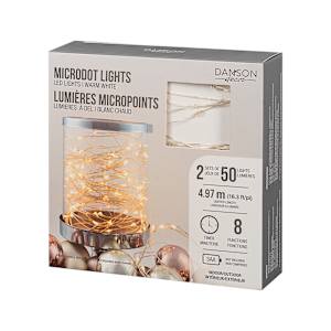 50 LED Lights Set Warm White Set/2