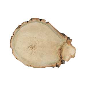 VERTUO Wooden Log Trivet 9 in.