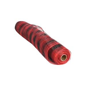 VERTUO Red and Black Mesh Roll 21 in. x 30 ft.