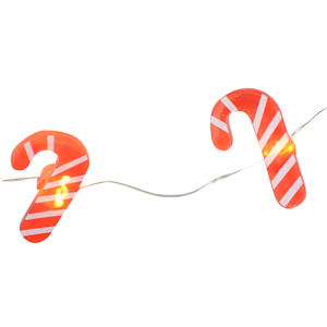Jeu de 20 lumières DEL Motifs de Noël Blanc chaud