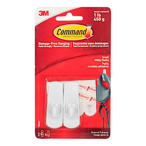 3M Small Utility Hook Pkg/2