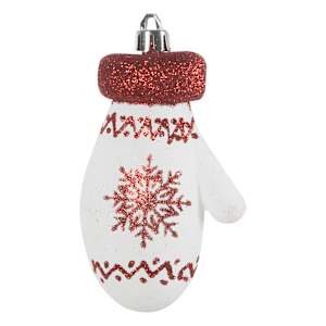Mitten Christmas Balls Set/4