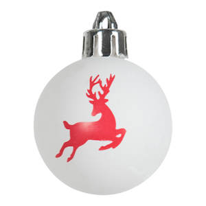 Mini Christmas Balls 1-1/2 in. Set/25