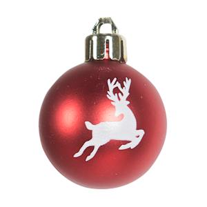Mini Christmas Balls 1-1/2 in. Set/25