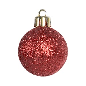 Mini Christmas Balls 1-1/2 in. Set/25