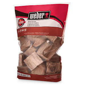 Morceaux de bois pour fumer Cerisier Weber 4 lb