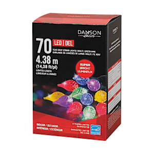 70 LED Lights Set Multicolour