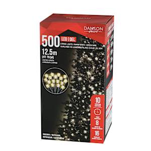 500 LED Lights Set Warm White