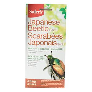 Sacs pour scarabées Japonais Pqt/3