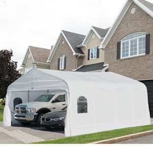 Toile de remplacement pour abri d'auto 18 pi x 20 pi