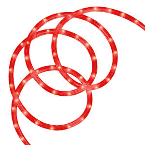 Cordon lumineux flexible 12 pi rouge