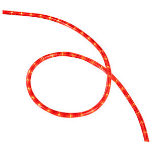 Cordon lumineux flexible 12 pi rouge