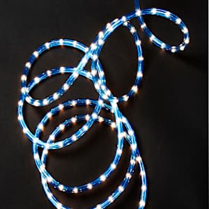 Cordon lumineux flexible 12 pi bleu