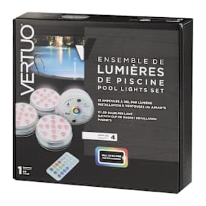 VERTUO Pool Lights Set Pkg/4