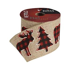 Ruban de Noël 2 1/2 po
