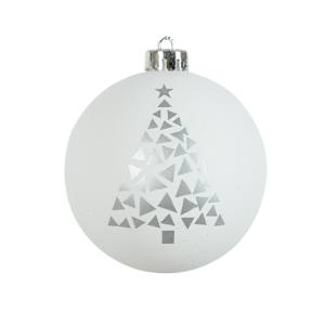 Christmas Balls 3 in. Set/4