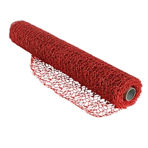 Rouleau de tulle rouge 18 7/8 po x 15 pi VERTUO