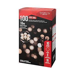 100 LED Lights Set Warm White