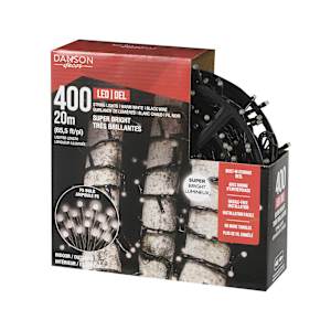 400 LED Lights Set Warm White