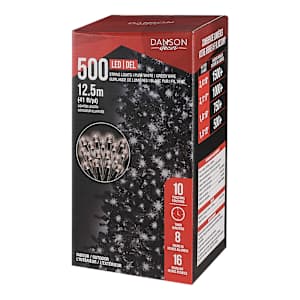 500 LED Lights Set Pure White