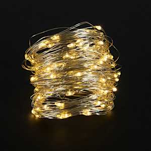 200 Micro LED Lights Set Warm White