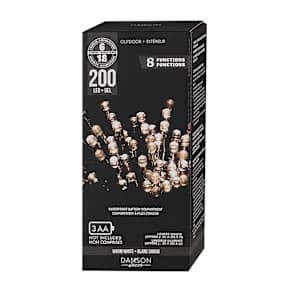 200 LED Lights Set Warm White