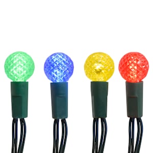 Jeu de 35 lumières DEL multicolore