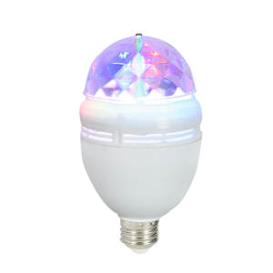 Ampoule DEL rotative effet disco