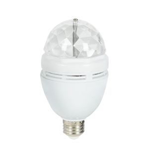 Ampoule DEL rotative effet disco