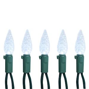 50 LED Lights Set C6 Pure White