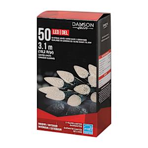 50 LED Lights Set C6 Warm White