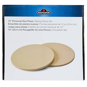 Pierres à pizza/cuisson 10 po Pqt/2