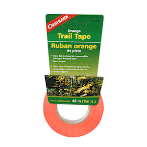 Ruban orange de piste