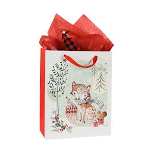Sac cadeau de Noël moyen