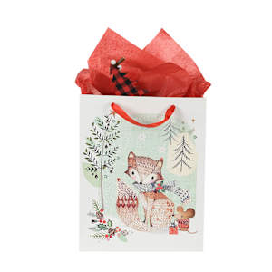 Sac cadeau de Noël moyen