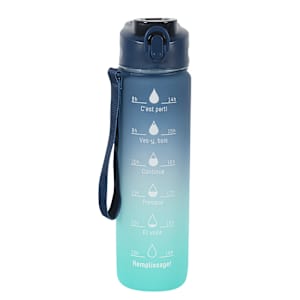 Bouteille d'eau Canac avec paille 1 L Motivation
