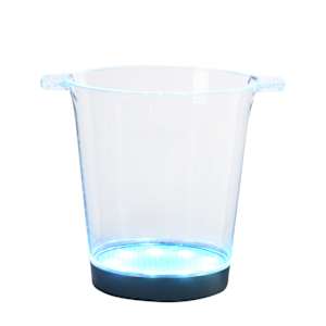 Seau à glace lumineux DEL 10 3/8 po x 9 po VERTUO