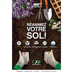 Biocompost 100% fumier de vers 5 L