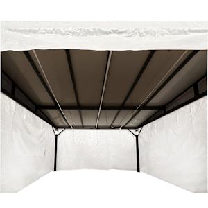 Toile hivernale pour abri soleil mural 10 pi x 12 pi