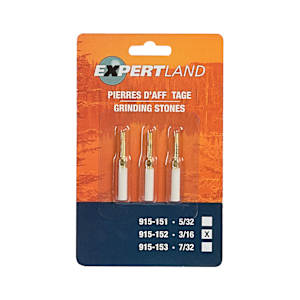 Saw Chain Grinding Stones 3/16 in. Pkg/3