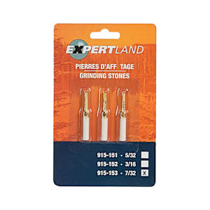 Saw Chain Grinding Stones 7/32 in. Pkg/3