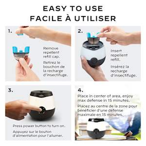 USB Thermacell Mosquito Area Repellent