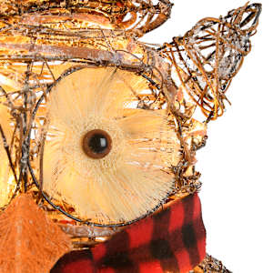 Hibou illuminé buffalo 21 5/8 po