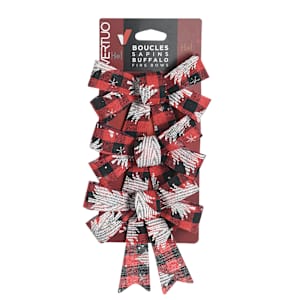Christmas Bows 3 7/8 in. Pkg/3